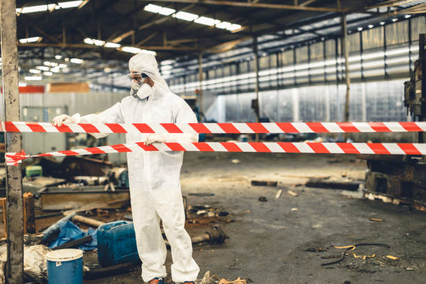 Professional Drug Lab Cleanup technician working in Mount Blanchard, OH